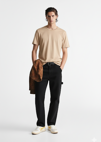 Men’s Regular Fit T-Shirt – Comfortable Everyday Essential