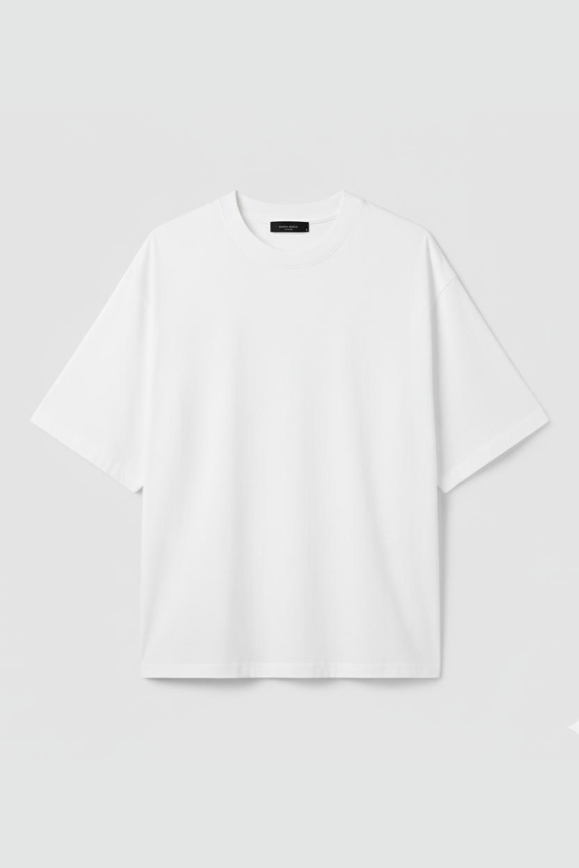 Men’s Oversized Premium Plain T-Shirt – Soft Cotton, Casual wear