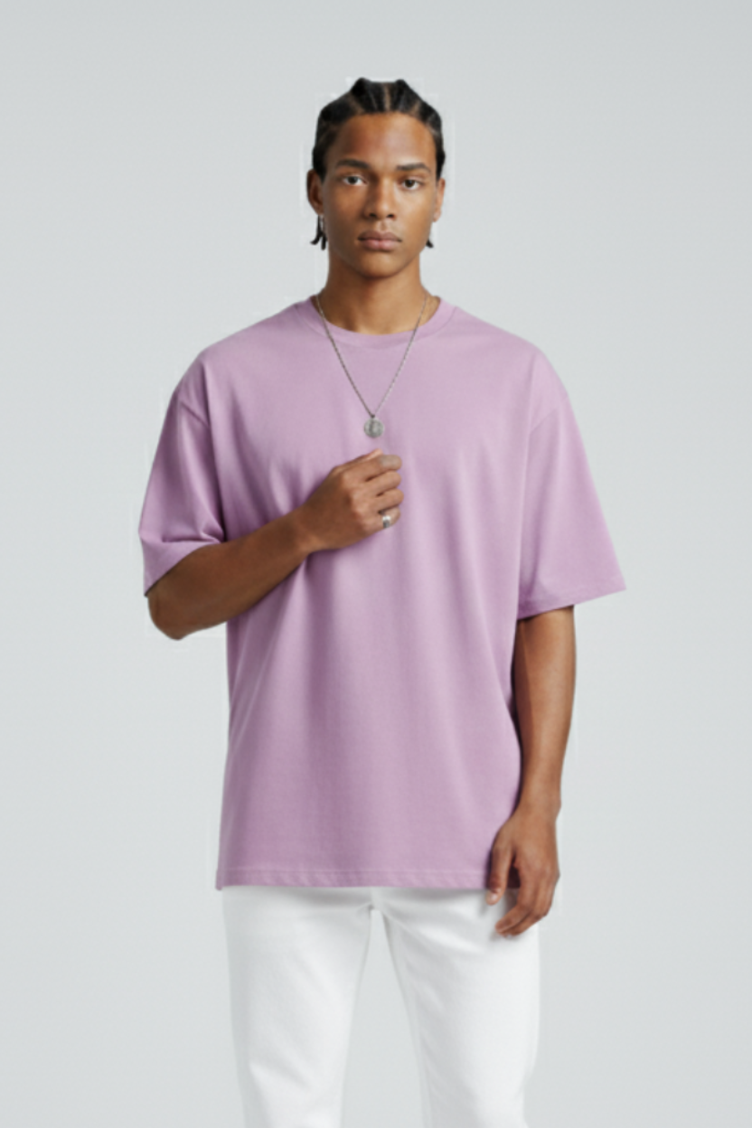 Men’s Oversized Premium Plain T-Shirt – Soft Cotton, Casual wear